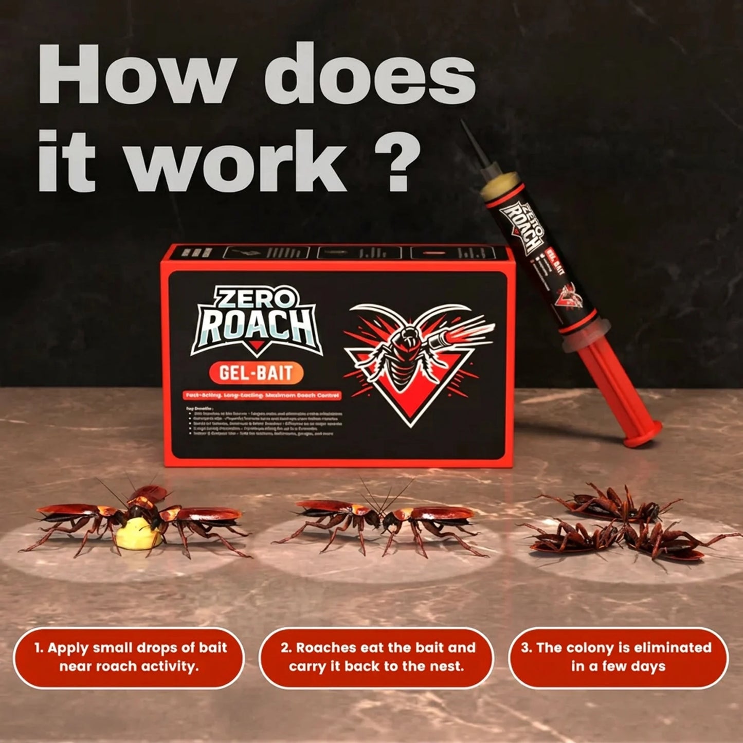 ZeroRoach™ Roach Gel Bait